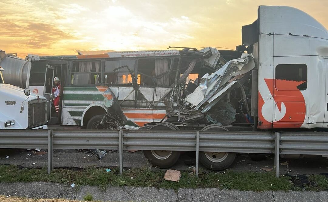 10 personas resultaron lesionadas / Foto Secretaría de Seguridad Edomex