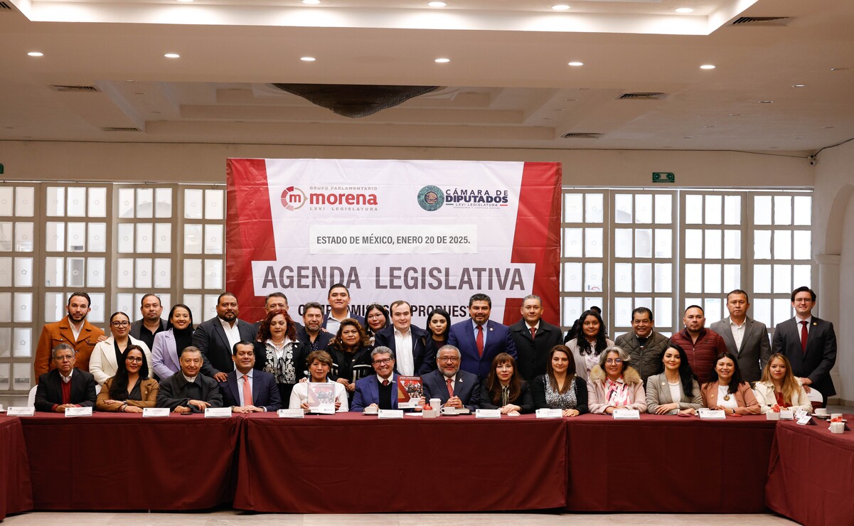 En este encuentro participaron los diputados de Morena del Estado de México y Michoacán. Foto: Arturo Hernández