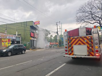Controlan fuga de gas natural tras ruptura de ducto en Puente de Vigas