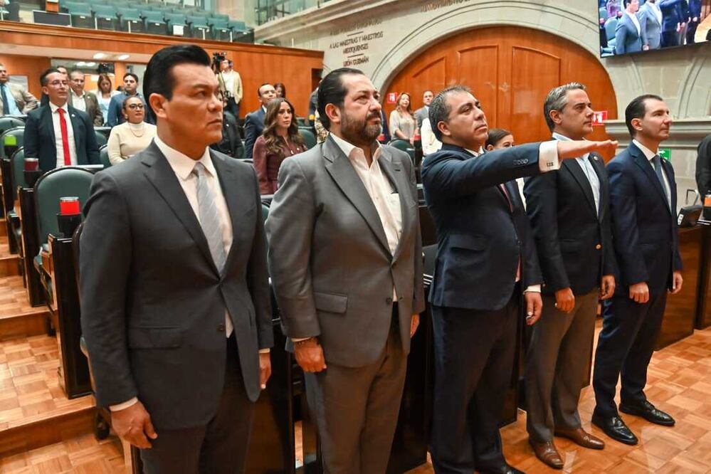 Toluca, Méx.- La 62 Legislatura del Estado de México nombró a Edgar Hernán Mejía López como su representante en el Órgano de Administración Judicial del Poder Judicial mexiquense