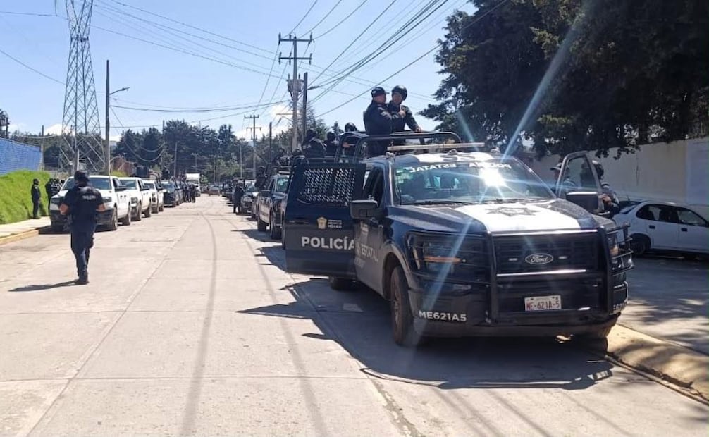 Las inspecciones se realizaron principalmente en el paraje Lomas de Teocaltzingo, en Ocuilan. Foto especial