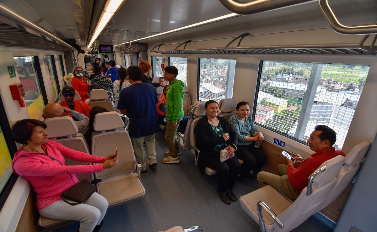 En el tren México-Toluca “El Insurgente” puedes disfrutar de un paseo / Foto: Arturo Hernández