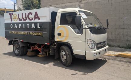 Eléctricas y eficientes: Barredoras de Toluca retiran más de 28 toneladas de Basura