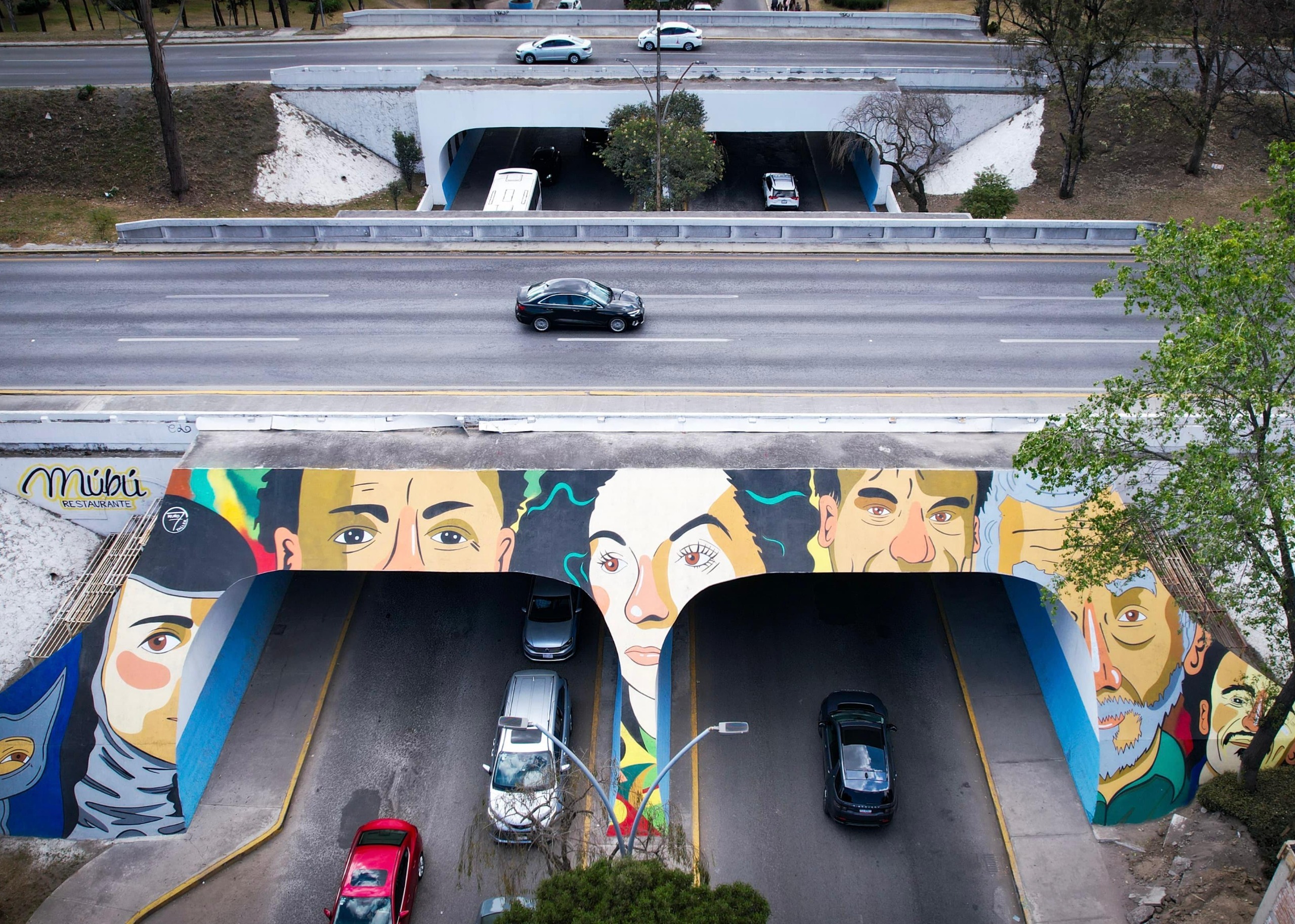 El proyecto ha logrado embellecer el entorno urbano del Pueblo Mágico con temáticas muy diversas / Foto Especial