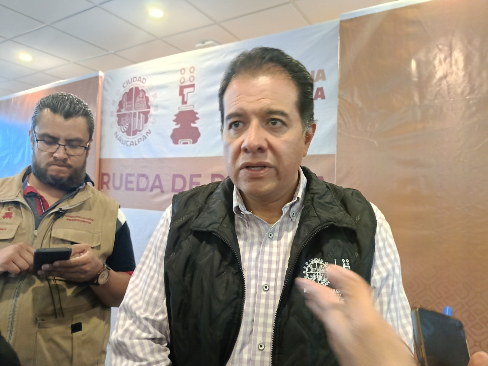 Ricardo Gudiño, titular del OAPAS / Foto Gisela González Granados