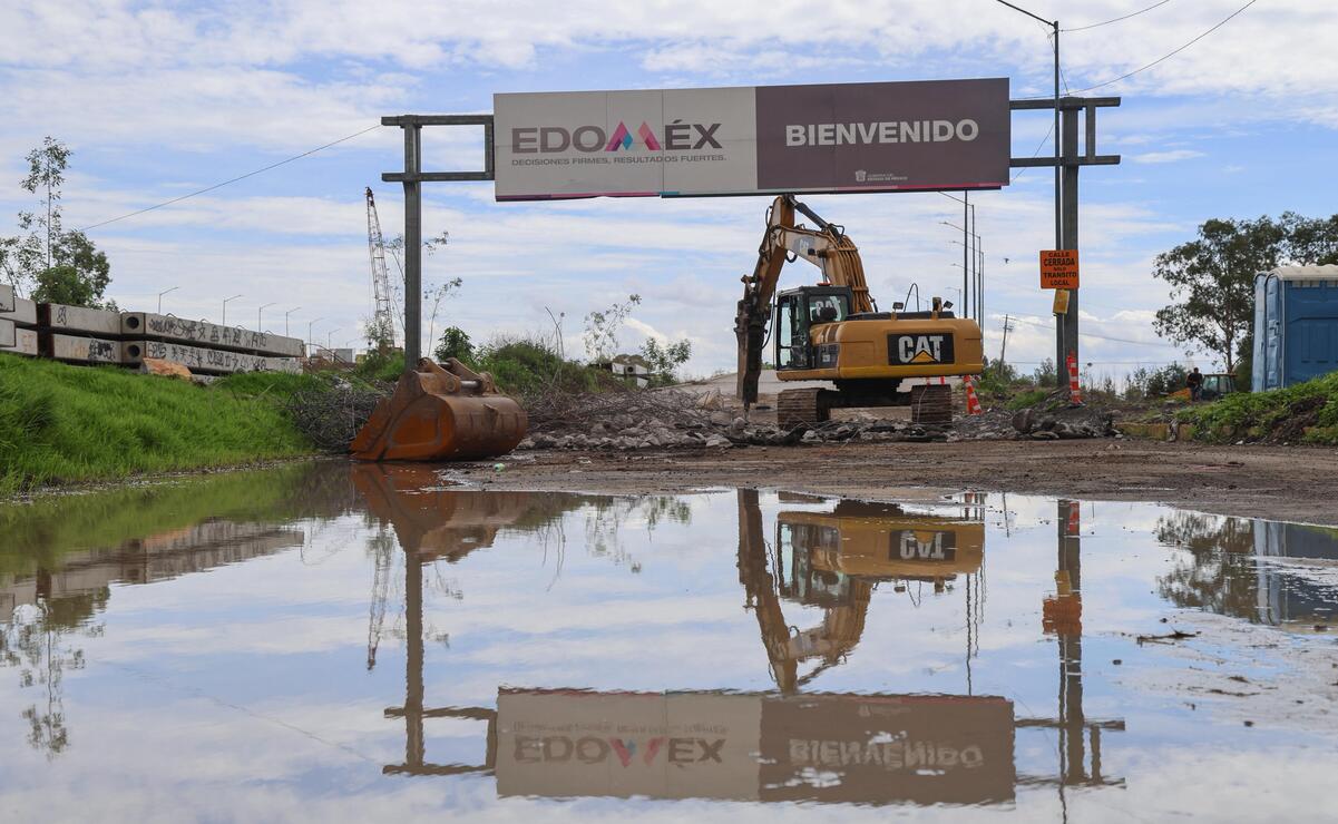 Inicia demolición de puente en Periférico Oriente: Neza reconstruye vía clave tras daños por sismo