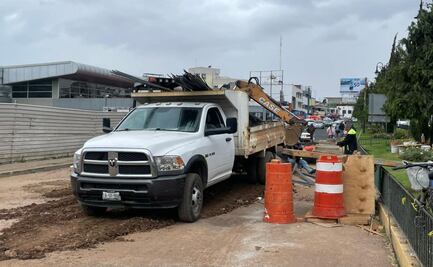 Se retrasa la obra pluvial de Atlacomulco