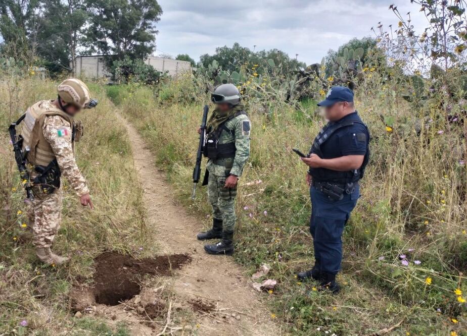 El área fue acordonada para las investigaciones correspondientes. Foto Especial