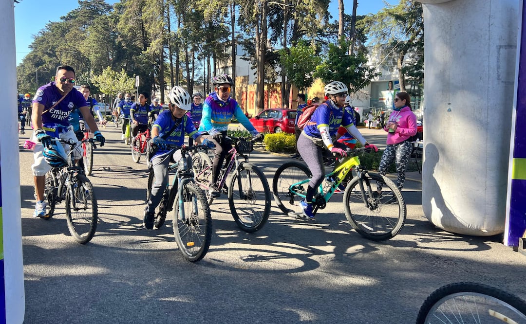 Éxito en la Rodada Urbana de 8 km en Toluca Foto: Alejandra Santillán