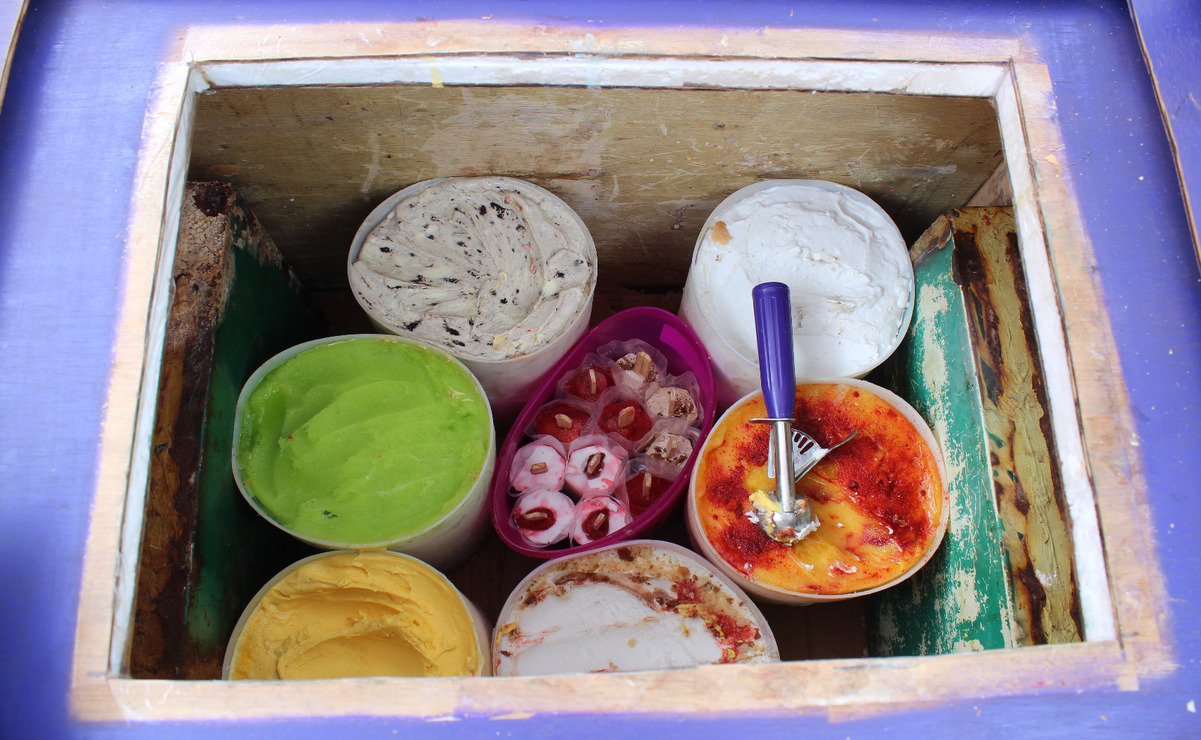 La combinación de sabores la realiza el cliente / Foto: Karen Aldama
