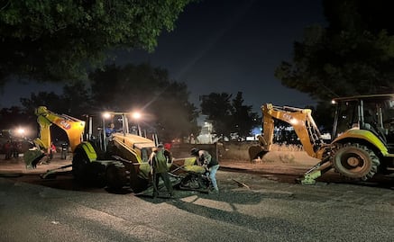¡Adiós a los Baches! Realizan trabajos de rehabilitación en Periférico Norte a la altura de Cuautitlán Izcalli