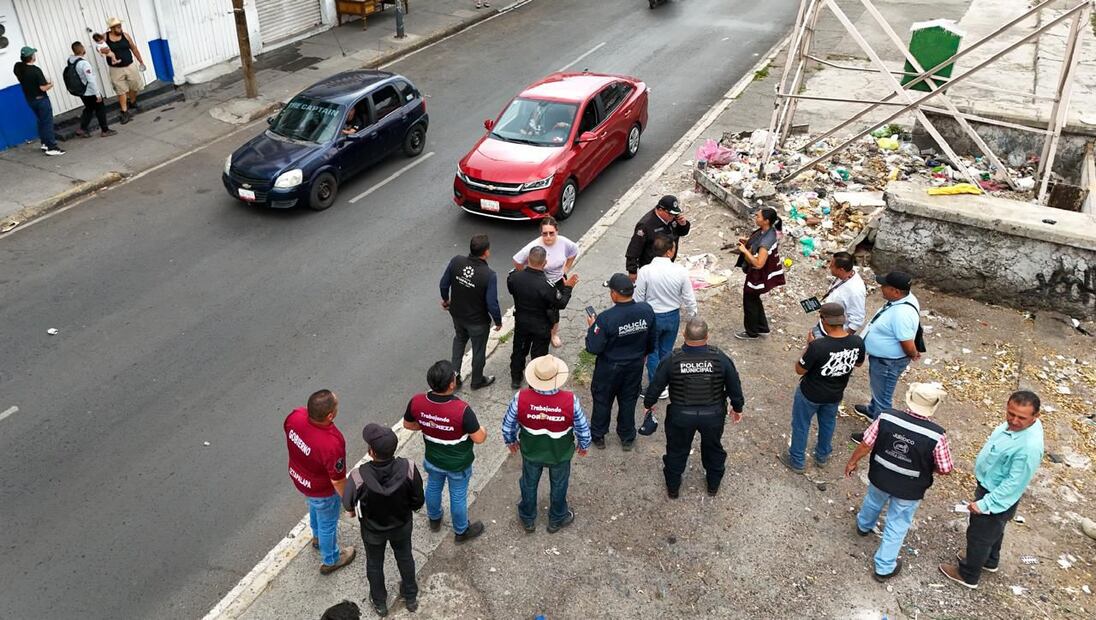 Las partes se comprometen a la limpieza permanente y al ordenamiento del área. Foto: especial