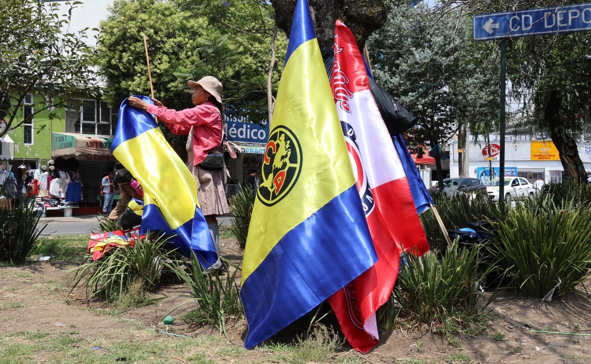 La final llega a las calles: Vendedores de Toluca desatan la pasión América vs. Diablos