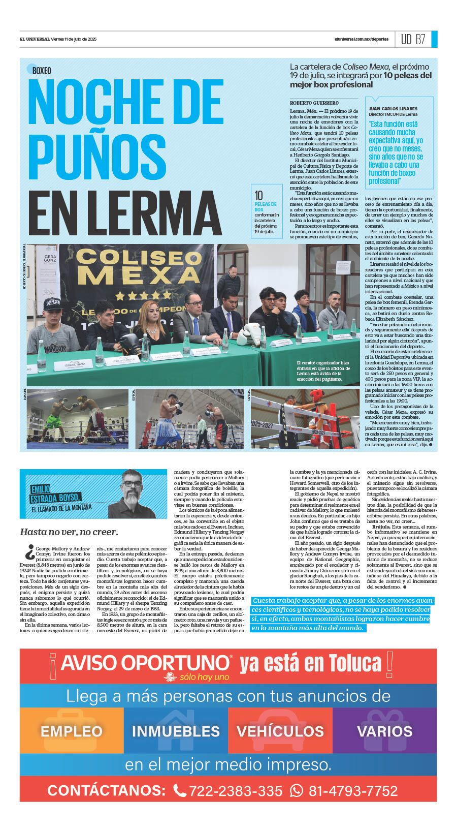 Portada 12 de julio 2025