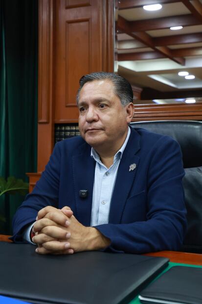 Ricardo Moreno Bastida. Foto Alejandro Vargas / El Universal