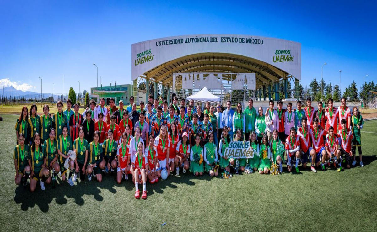 Toluca: Estudiantes de la UAEMéx celebran 60 años de CU con actividades deportivas
