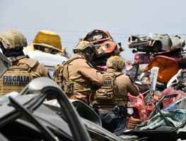 Desmantelan nueve bandas de robo de vehículos en Edomex; suman 132 detenidos