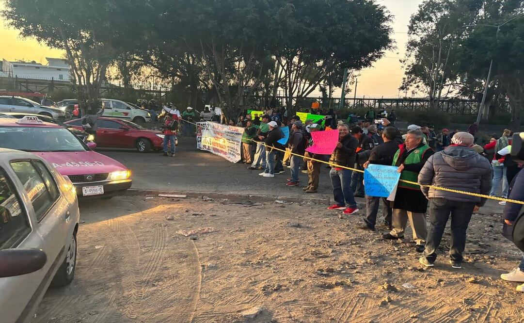 Por la presencia de manifestantes, el servicio del Mexibús en las Líneas 1, 2 y 4 se ha suspendido de manera parcial. Foto: Especial