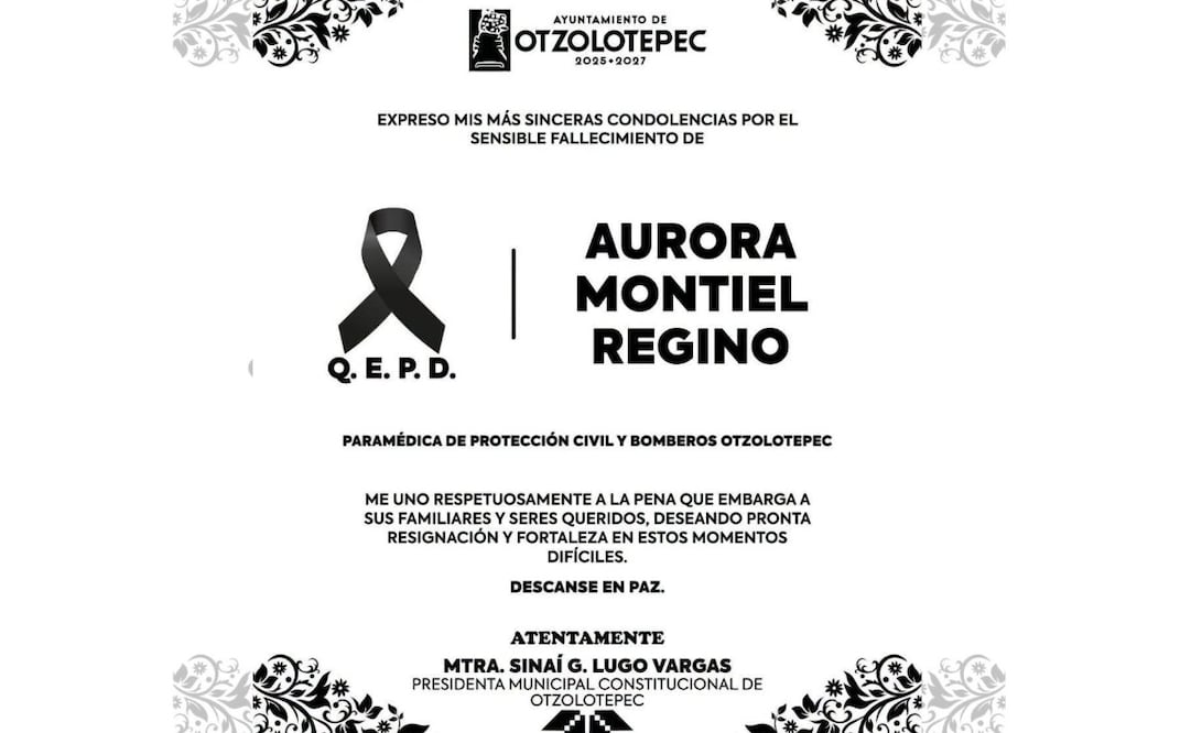 Familiares, amigos y compañeros exigen justicia y el esclarecimiento del feminicidio de Aurora en Otzolotepec. Foto Especial