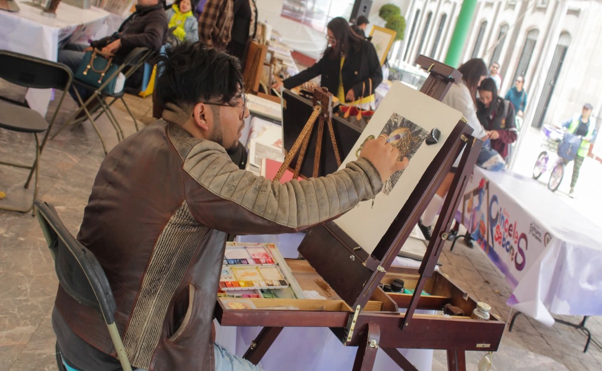 Los toluqueños y visitantes podrán disfrutar en dicha Capilla del talento de los autores, sus procesos y el arte que nace en Toluca. Foto: Especial