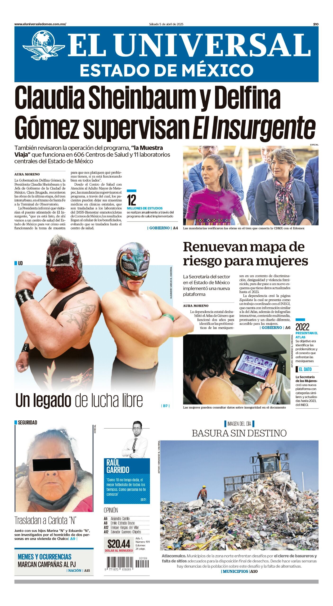 Portada Edomex 5 de abril de 2025