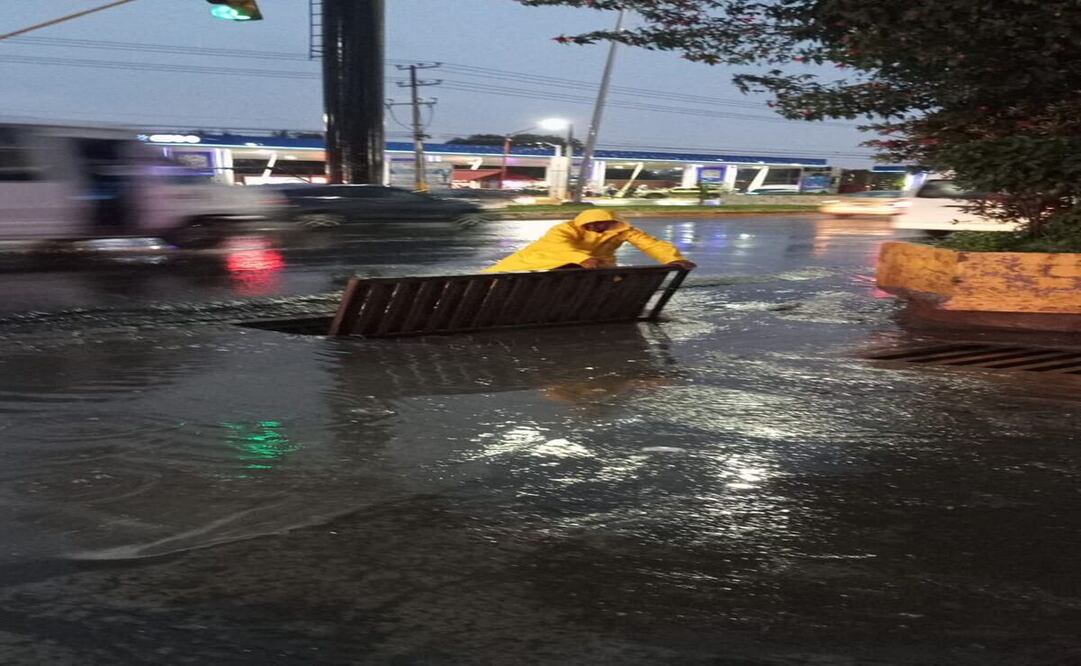El punto de mayor afectación es en la zona centro y en la colonia Valle de Los Reyes / Foto: Especial