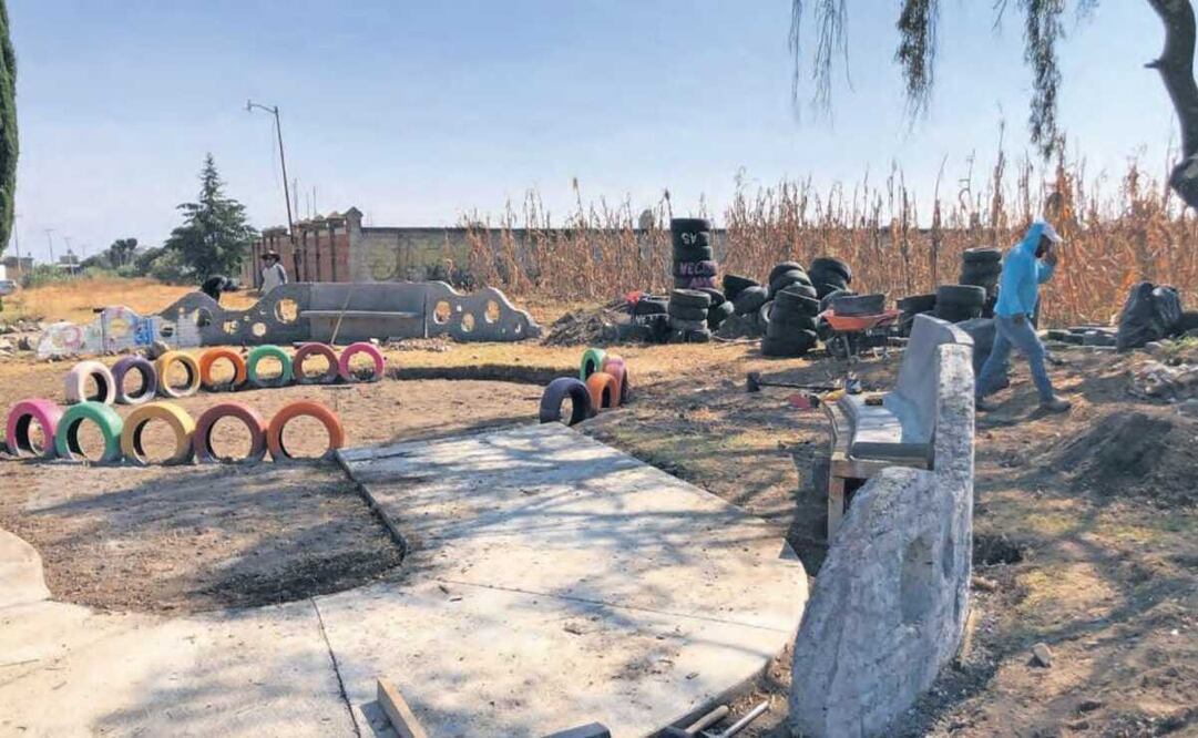 El Parque “Arcoíris” es una iniciativa del proyecto LAPIS: Lugares Amigables para la Primera Infancia. Foto: Arturo Hernández