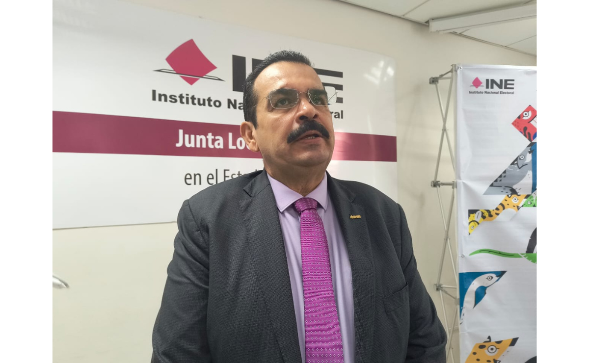 vocal ejecutivo del INE en la entidad Joaquín Rubio Sánchez Foto: Alma Rodríguez