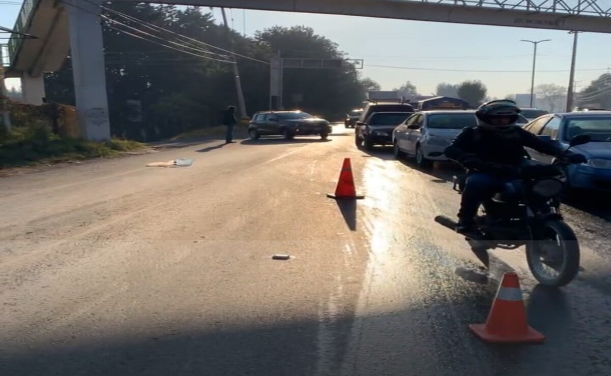 El accidente causó asentamiento vehicular. Foto: Captura de pantalla