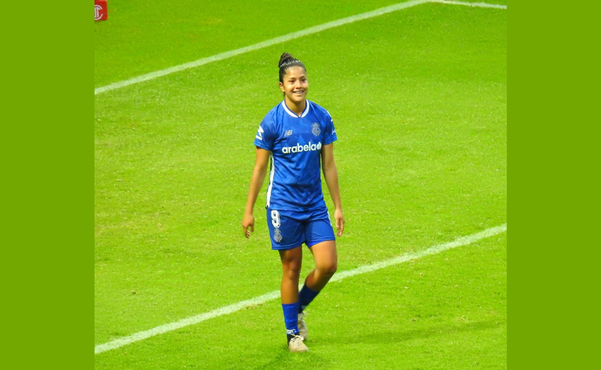 Mariel Román se rencontró con el gol ante San Luis, donde consiguió tres tantos. Foto: Ivan Monroy
