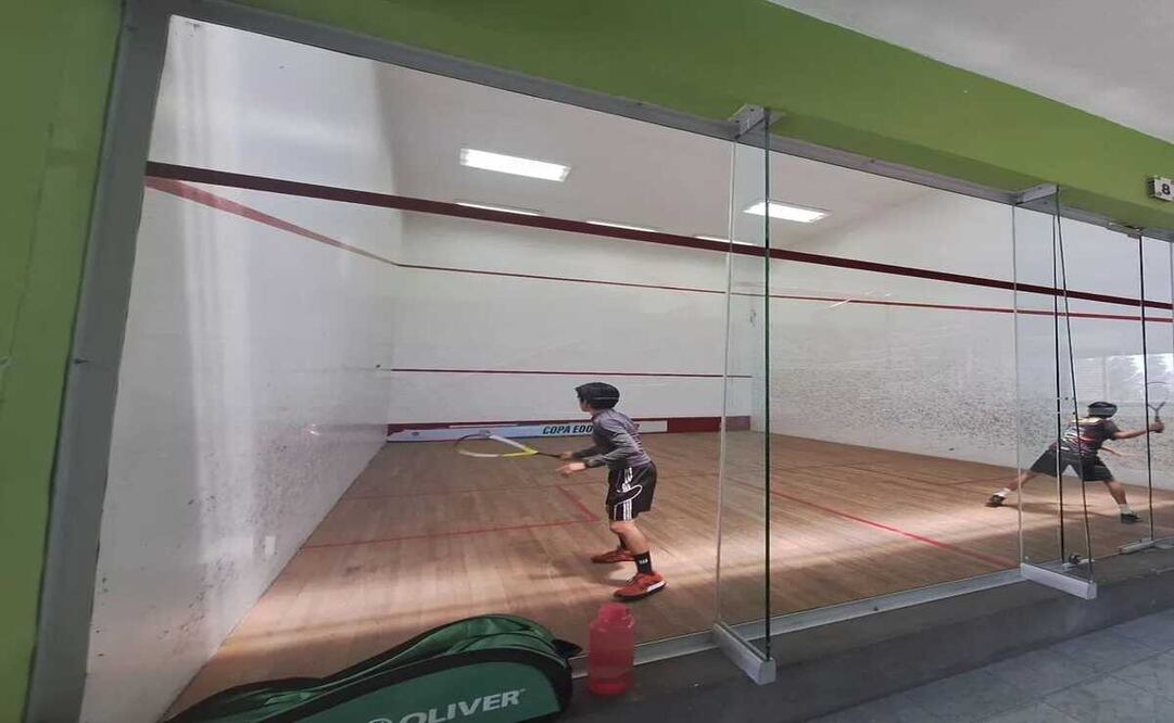 El squash del Estado de México será representado por seis atletas en la próxima Olimpiada Nacional. Foto: Especial