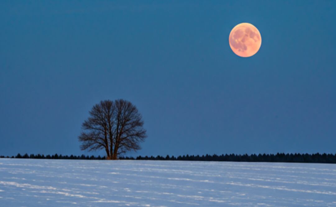 La Luna fría simbolizando el cierre de ciclos / Foto Especial