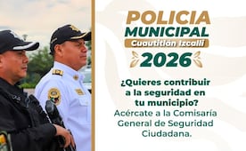 Convocatoria para policía de Cuautitlán Izcalli: Requisitos y cómo recibir la beca de $35,000