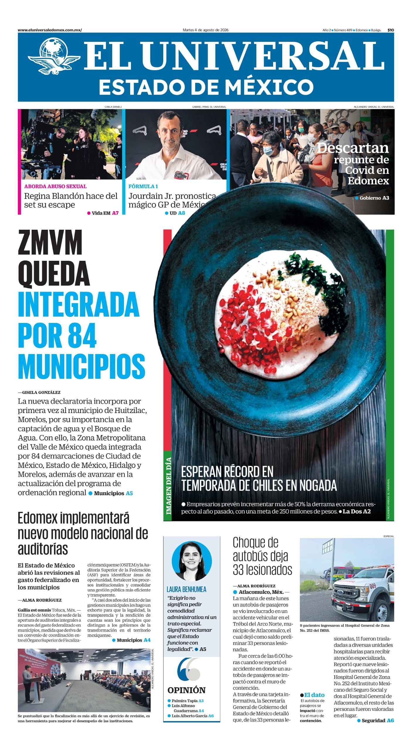 Portada 04 de agosto de 2026