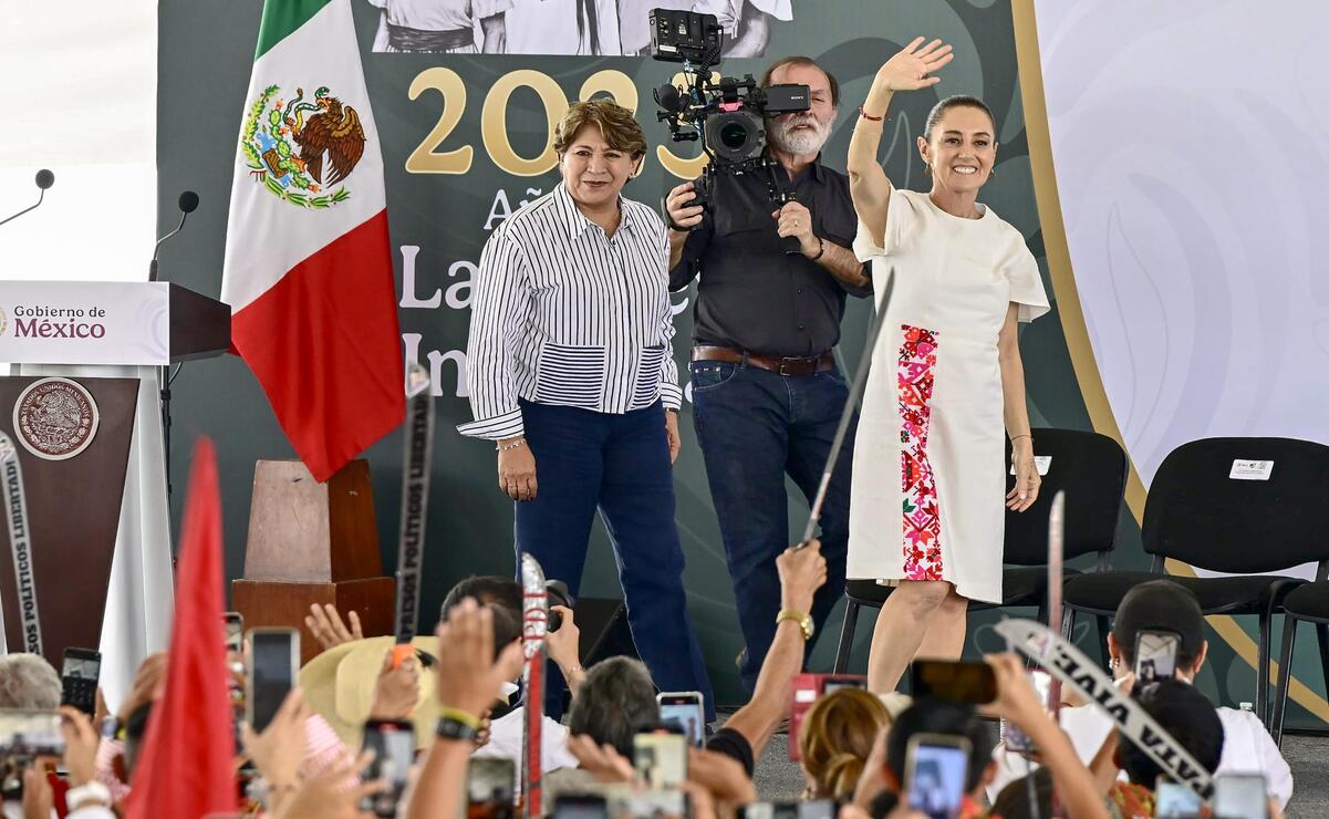 Claudia Sheinbaum y Delfina Gómez inauguran moderno hospital en Atenco para el oriente del Edomex