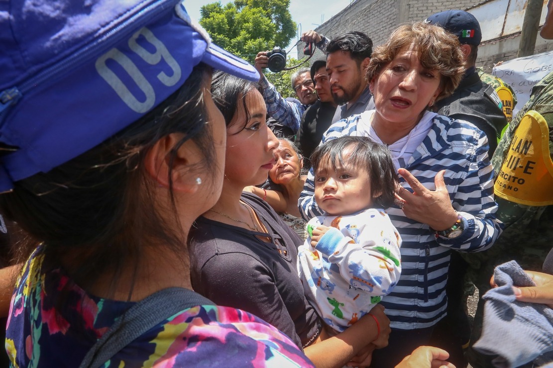 El lema de su gobierno es lema “El Poder de Servir” / Foto Luis Camacho