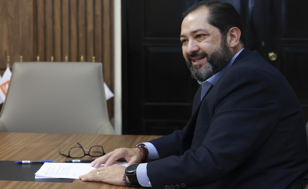 EL UNIVERSAL Edomex entrevistó al presidente de la Junta de Coordinación Política, Francisco Vázquez Rodríguez. Foto: Alejandro Vargas