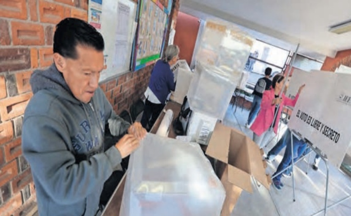 El protocolo contempla al personal en función de la cantidad de votantes / Foto Jorge Alvarado