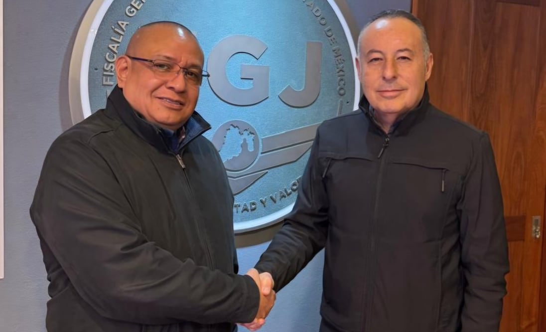 El Fiscal General de Justicia del Estado de México, José Luis Cervantes Martínez, aceptó la renuncia de Rubén Durán Miranda / Foto Especial