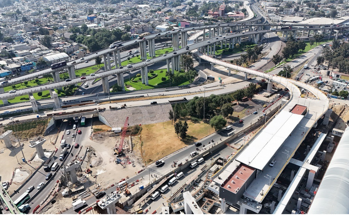 Edomex: Trolebús elevado Santa Martha-Chalco, una solución de movilidad casi lista 