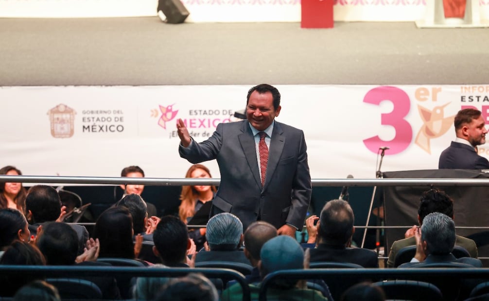 El Tercer Informe de Gobierno destaca proyectos estratégicos de infraestructura y transporte público en el oriente del Edomex.  Foto Alejandro Vargas / El universal