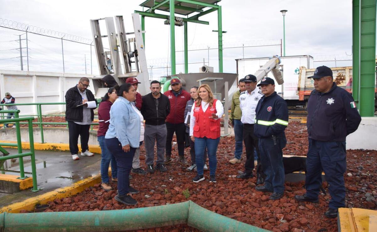Actualmente, se llevan a cabo trabajos de desazolve y mantenimiento en el cauce del río Lerma / Foto: Especial