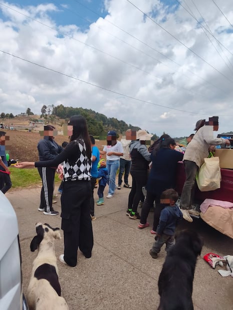 El colectivo ha desarrollado actividades comunitarias en la zona de San Felipe del Progreso. Foto. Especial