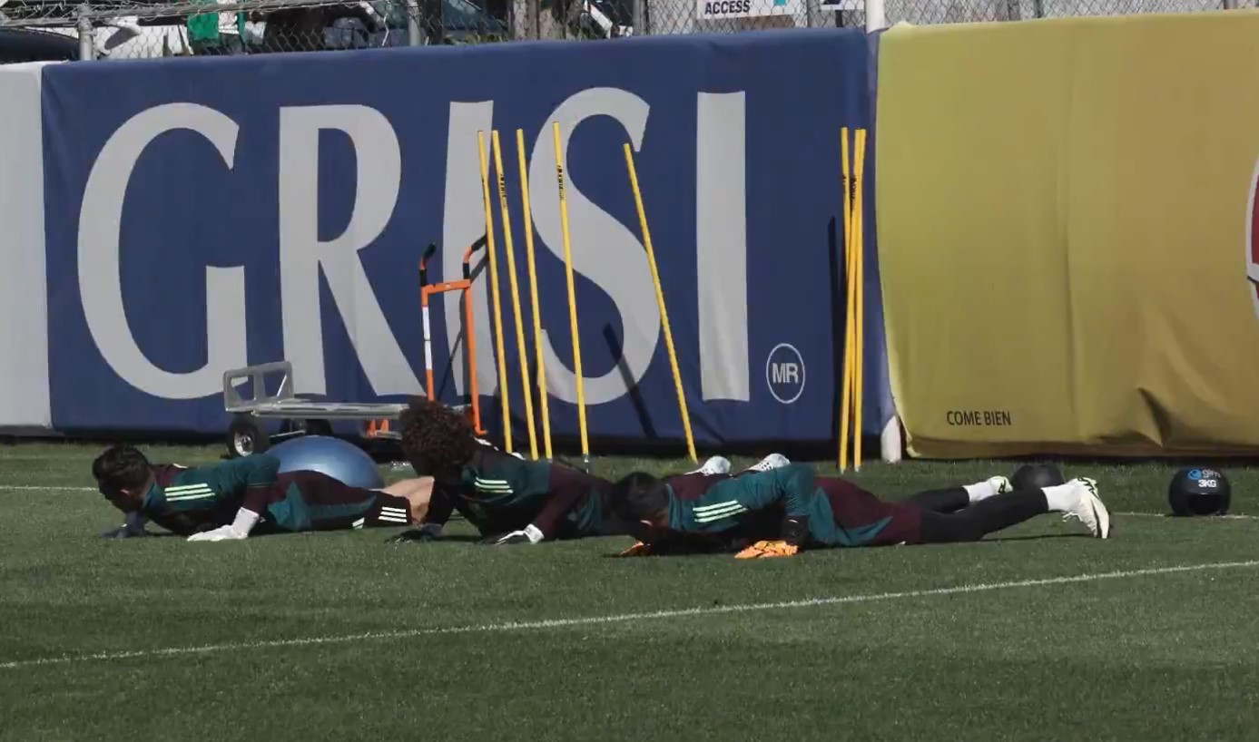 Inicia la concentración de la Selección Nacional de México