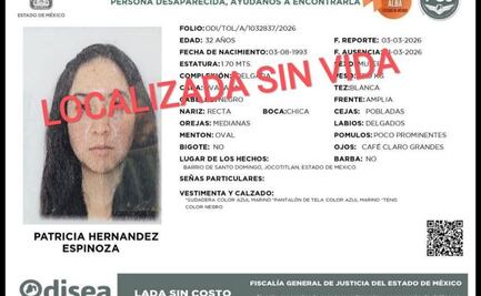 Localizan sin vida a otra mujer con reporte de desaparición; ahora en Jocotitlán
