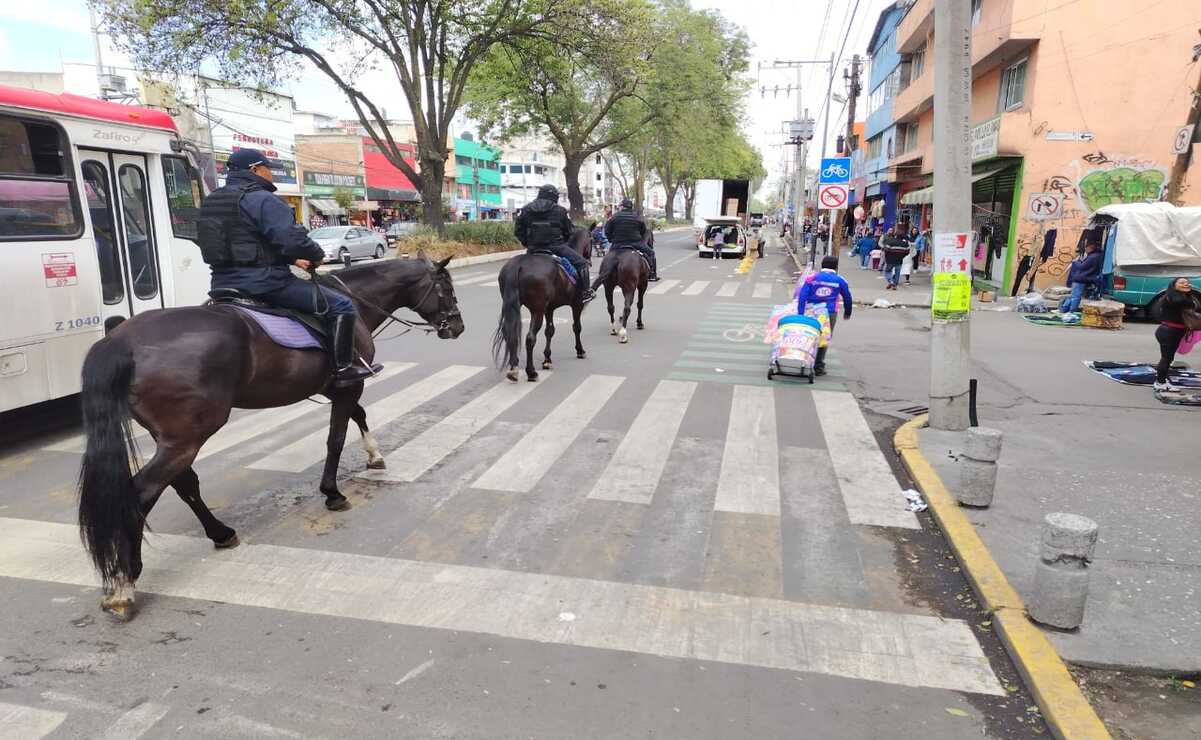 Toluca: Operativo de seguridad en la Terminal para recuperar espacios públicos