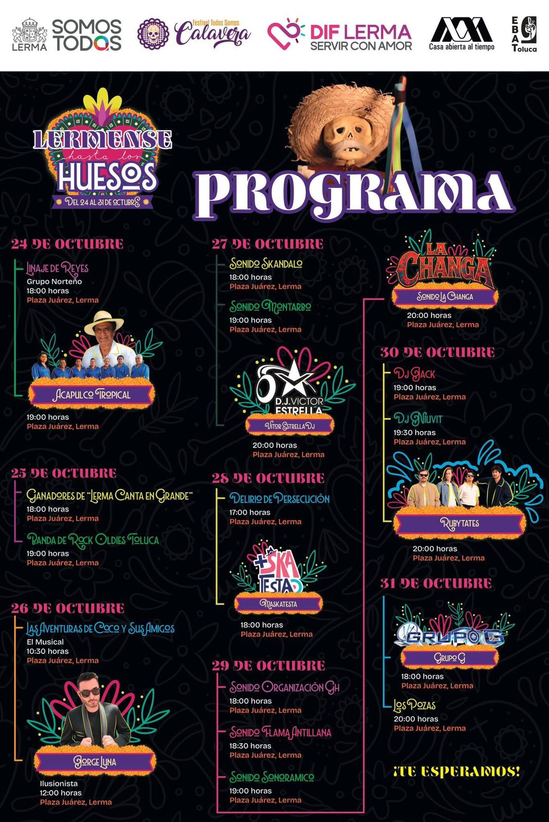 Programa Lermense hasta los huesos / Foto Especial