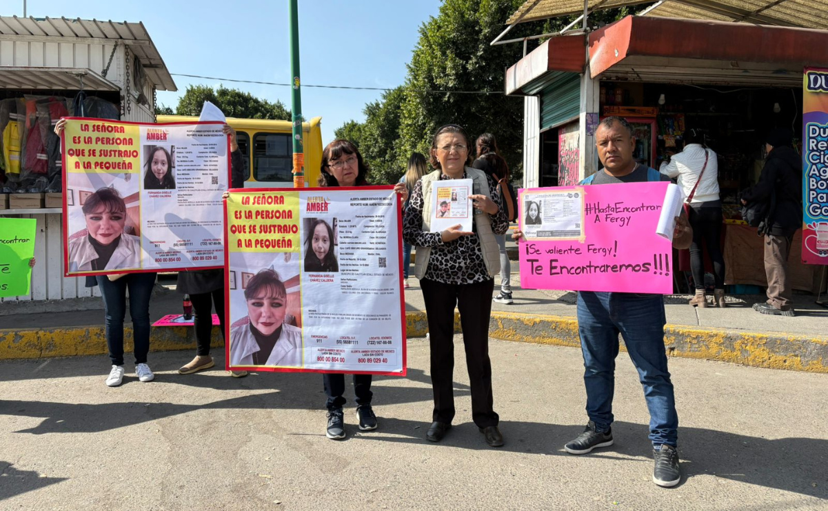 Un llamado a la solidaridad: la comunidad se une para encontrar a Fernanda y devolverla a su familia / Foto: Arturo Contreras