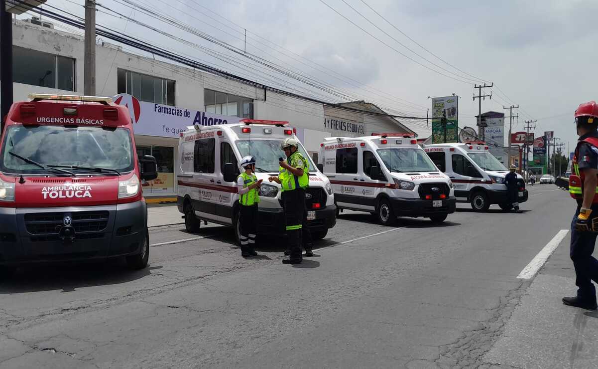El simulacro se realizó en las instalaciones de la empresa Gas Imperial, ubicada sobre la Vía Alfredo Del Mazo / Foto Claudia Rodríguez