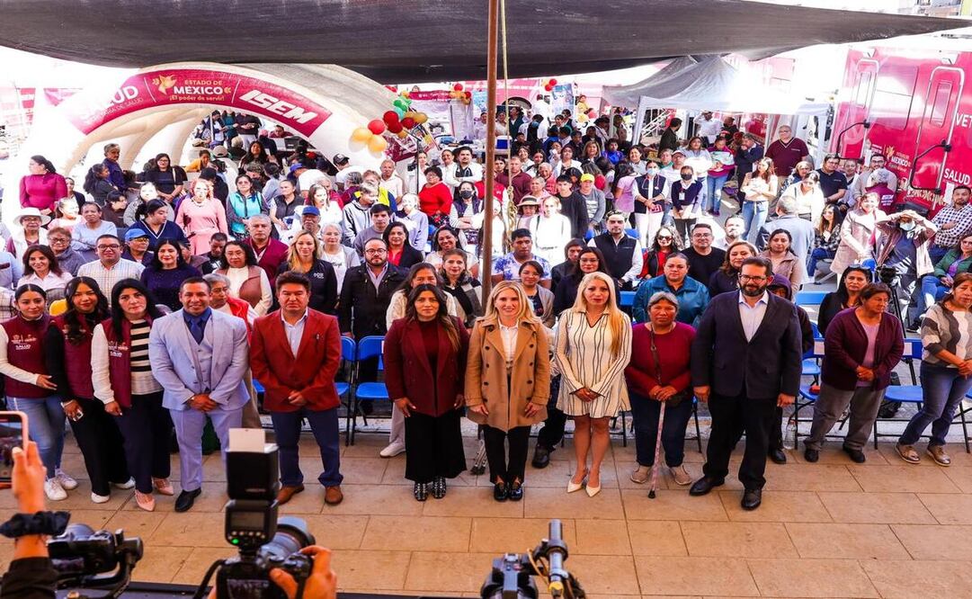 Esta Caravana de Salud por el Bienestar en Huixquilucan cuenta con siete unidades móviles / Foto: Especial